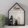 Hooks decorative wood "houses in the house" 5x20x28 cm