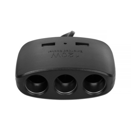 Torso cigarette lighter, 12-24 V, USB 1A, wire 50 cm-1