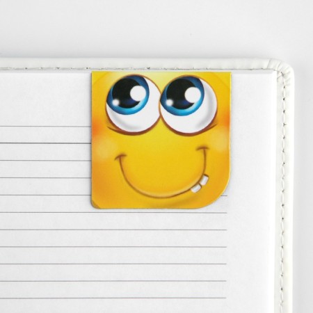 Magnetic bookmarks 2 pcs on the Smiles substrate-4