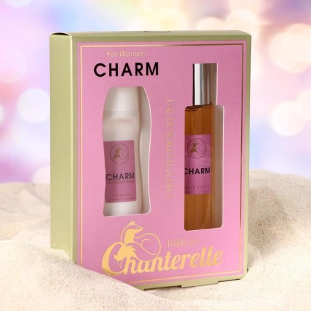 Gift set for women Charm: Toilet water +deodorant -antiperspirant