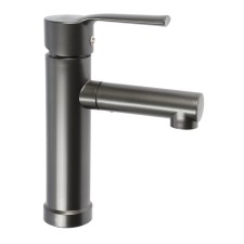 Zein Z3694 sink mixer, spout 10 cm high, ABS plastic, graphite
