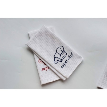 Kitchen CHEF: take, mittens, towel 38x63 cm, black color black-4
