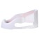 Stear is a slide for swimming, white/pink color 0-6 months, rr 43x30x19cm