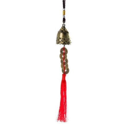 Metal bell "5 coins" 1 bell 30x4.5x3.8 cm-3