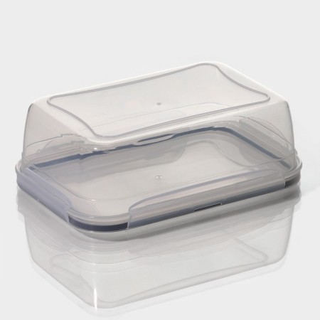 A set of containers rectangular, 6 pcs: 5.5 l, 1.4 l, 0.8 l, 0.7 l, 0.7 l, 0.4 liters-5