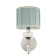 Sconces st. SL1121.101.01. Oleo. 1x40 W, E14, 17x22.7 cm, Nickel color