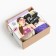 Gift set of Ethel "Space" towel 30x60 cm and accessories
