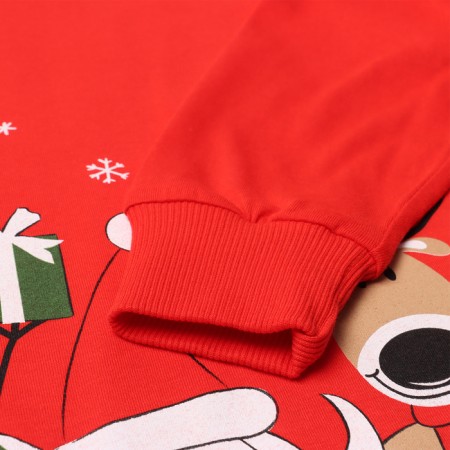 Pajama nursery, red color, height 128 cm-3