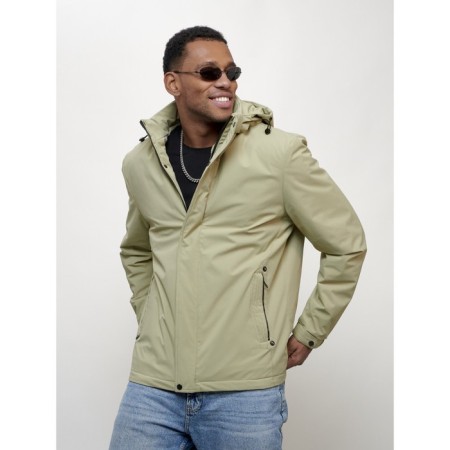 Male spring jacket, size 54, color light green-13
