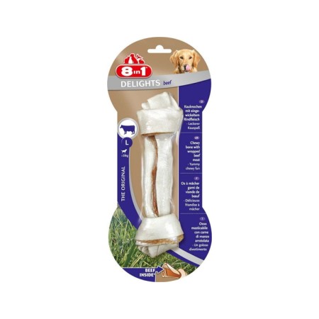 Bone 8in1 Delights Beef L for large dogs, with beef, 21 cm