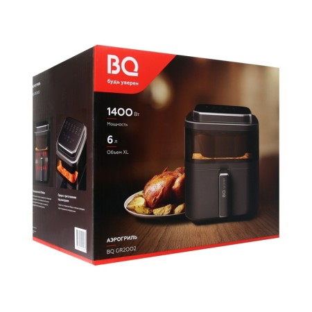 Airgrine BQ GR2002, 1400 W, 60-200 ° C, 6 L, Black Sberbian-7