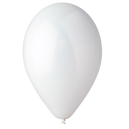 Latex ball 10 "/01 Pastel White 25 pcs.