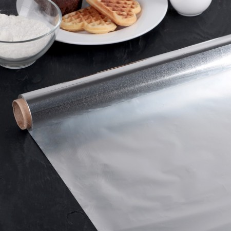 Food aluminum foil "Universal", 44 cm × 50 m, 11 μm