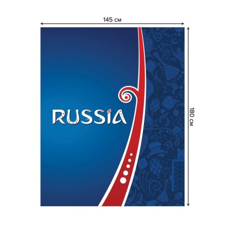 Tables on the table "Russia", rectangular, Saten, size 145x180 cm-1