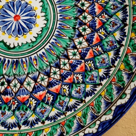 Lryagan Round Rishtan Ceramics, 41cm-6