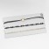 Choker "Trio" butterflies (set of 3 pcs.), Black-gold color, 34 cm