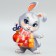 Package for sweets "Bunny", 11 x 6 cm, New Year