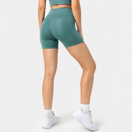 Women's shorts, smoky-green color, size 46 (m)-2