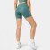 Women's shorts, smoky-green color, size 46 (m)