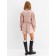 Female set (blouse, shorts) minku: casual collection color pink cage, size 46