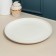 Porcelain plate Moon, d = 26.5 cm, white