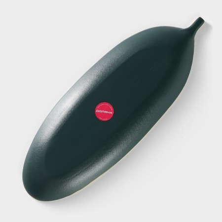 Fruit dish "Tropican", 40.5 × 14.5 cm, green color-4