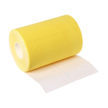 Kinesio - teip, 10 cm × 5 m, yellow color-10