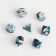 Set of Cubes "Game time" for D&D (Dungeons and Dragons, DND), series: D&D, "Marble", 7 pcs