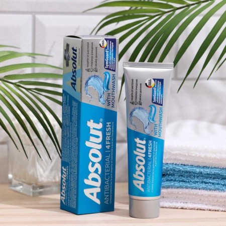 Toothpaste "ABSOLUT" ANTIBACTERIAL 4FRESH, 110 g