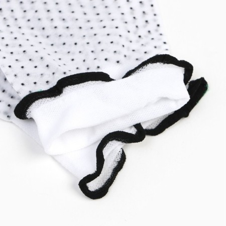 Socks for girls with dots CE Point, white color (Bianco), size 22-24-3