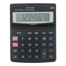 Desktop calculator, 8 - discharge, SDC - 878V