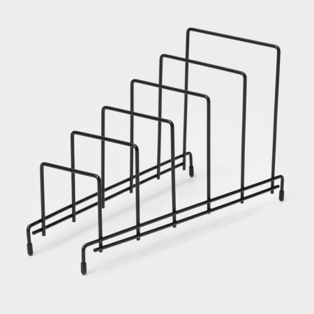Cover stand for 5 objects of the share, 28.5 × 12.5 × 16.5 cm, black color-5