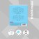 Notebook 12 sheets in the "Classic" line, cover coated cardboard, blue, offset unit