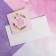 Mini -postcard "For you", 7 x 7 cm