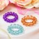 Hair elastic band "spring" strip, mix