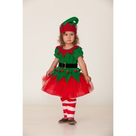 Elves carnival costume, dress, headdress, p. 92-52
