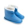 Women's slippers, blue color, size 36