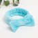 Ethel's head bandage, blue color, 100% p/e