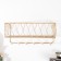Decorative metal hooks "Network" gold 15.5x12x35 cm