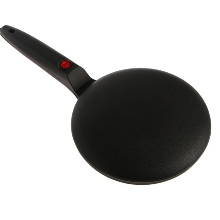 Electric pancake Luazon LBEL-04, submersible, 600 W, D = 20 cm, antipr. Cover, black