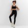 Leggings Sports Minaku: Sportly; Black color, rr 42