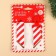 Holder for the nipple - dummy "Our sweetness", New Year, on the tape, gift packaging, crumb I