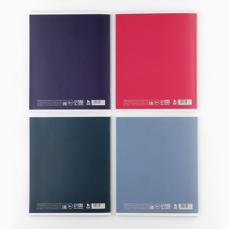 Notebook A5, 36 liters on the paper clip No. 1 mix “September 1: minimalism” UV lac-7