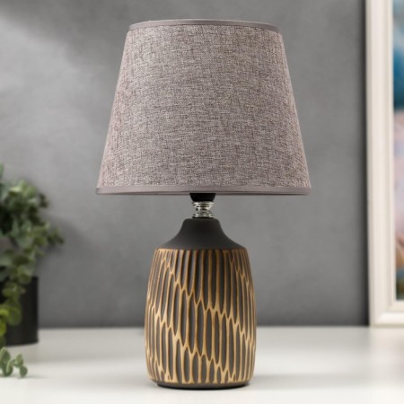 Table lamp 16243/1GR-WT E14 40W gray 20x20x32 cm