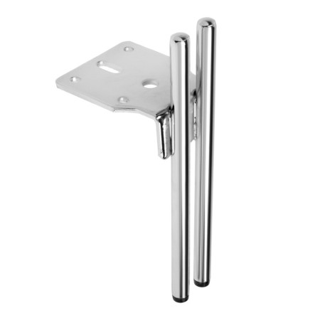 Furniture support Cappio OP06, h = 150mm, d = 12, color chromium-1