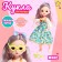Carbonnic doll "Flower style", mix