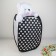 Basket-grid of the Dolyana "GOODS", Folding, 32 × 32 × 52 cm, Black color