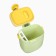 Container for baby food Dino 5, 800 ml., Green color