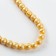 Glass beads, set 78 pcs., Size 1 pc. - 10 mm, yellow color