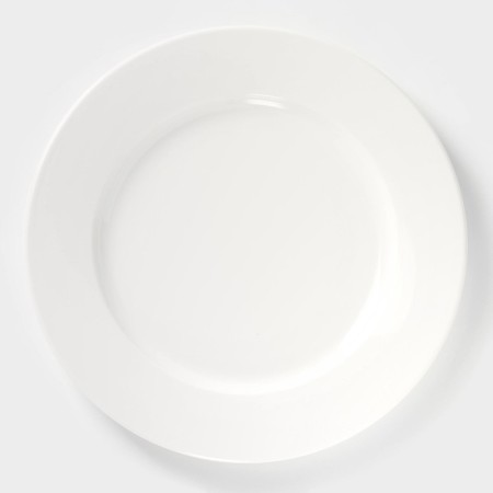 Porcelain dining porcelain Wilmax Stella Pro, D = 25.5 cm, white color-1
